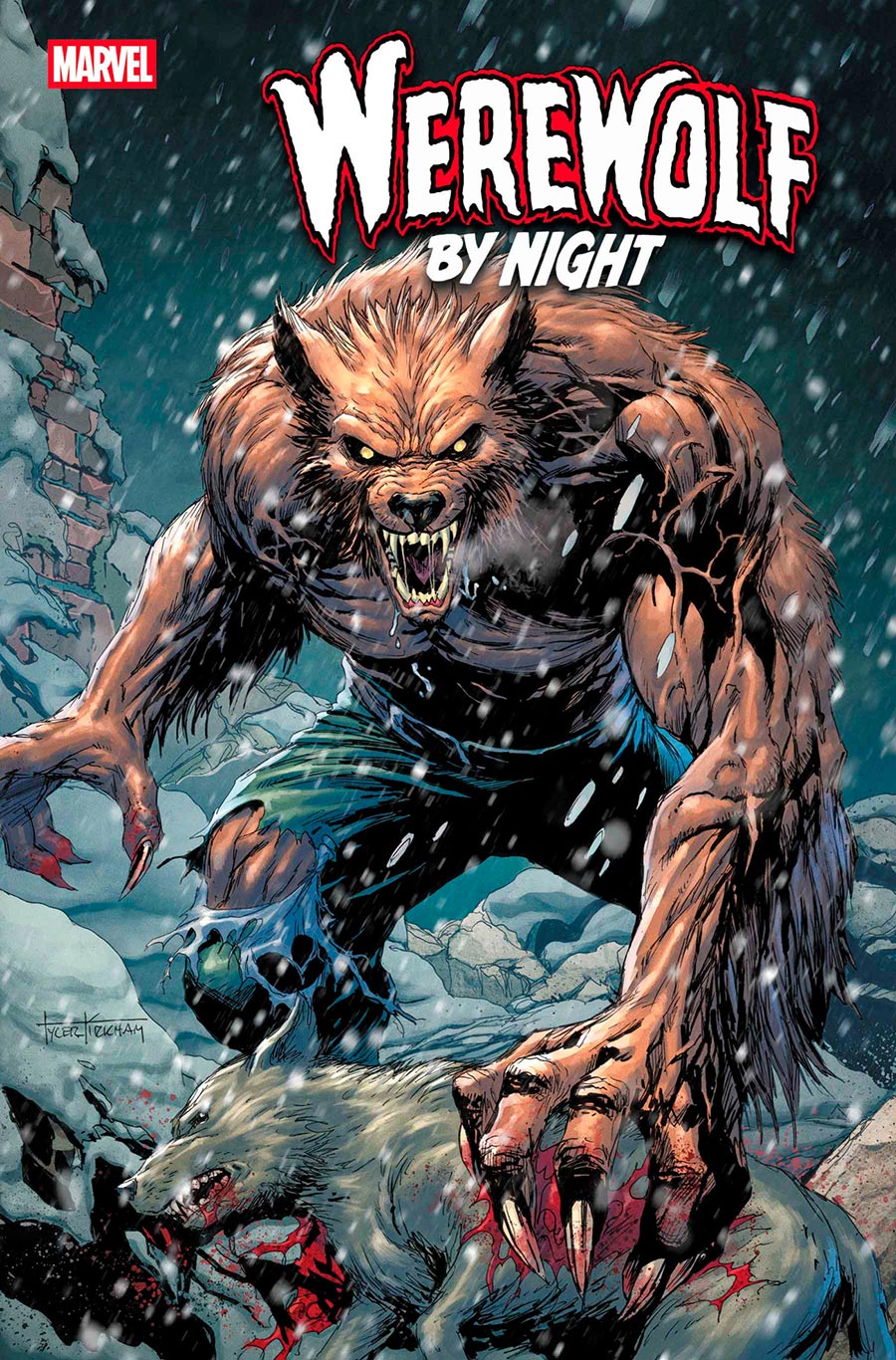 Werewolf By Night Blood Moon Rise #1 (One Shot) Cover A Regular Tyler Kirkham Cover