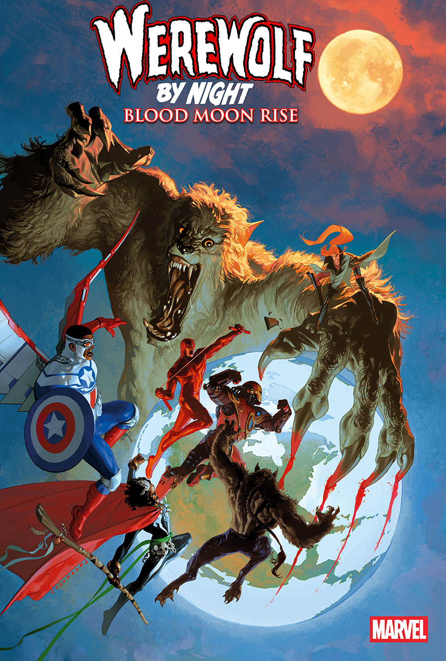 Werewolf By Night Blood Moon Rise #1 (One Shot) Cover C Variant Josemaria Casanovas Cover