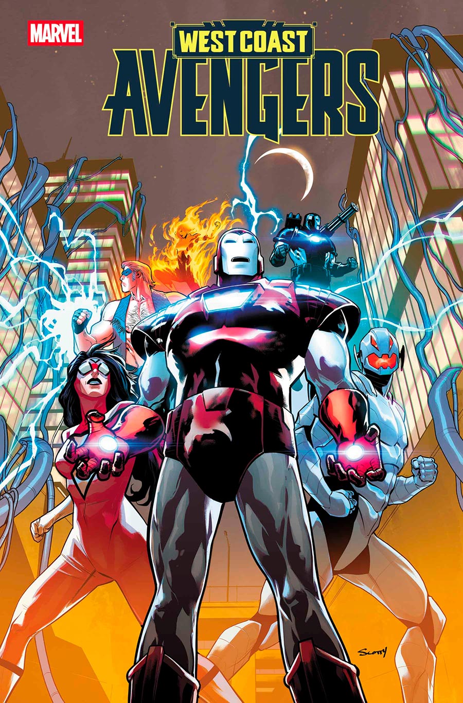 West Coast Avengers Vol 4 #9 Cover B Variant Scott Godlewski Cover