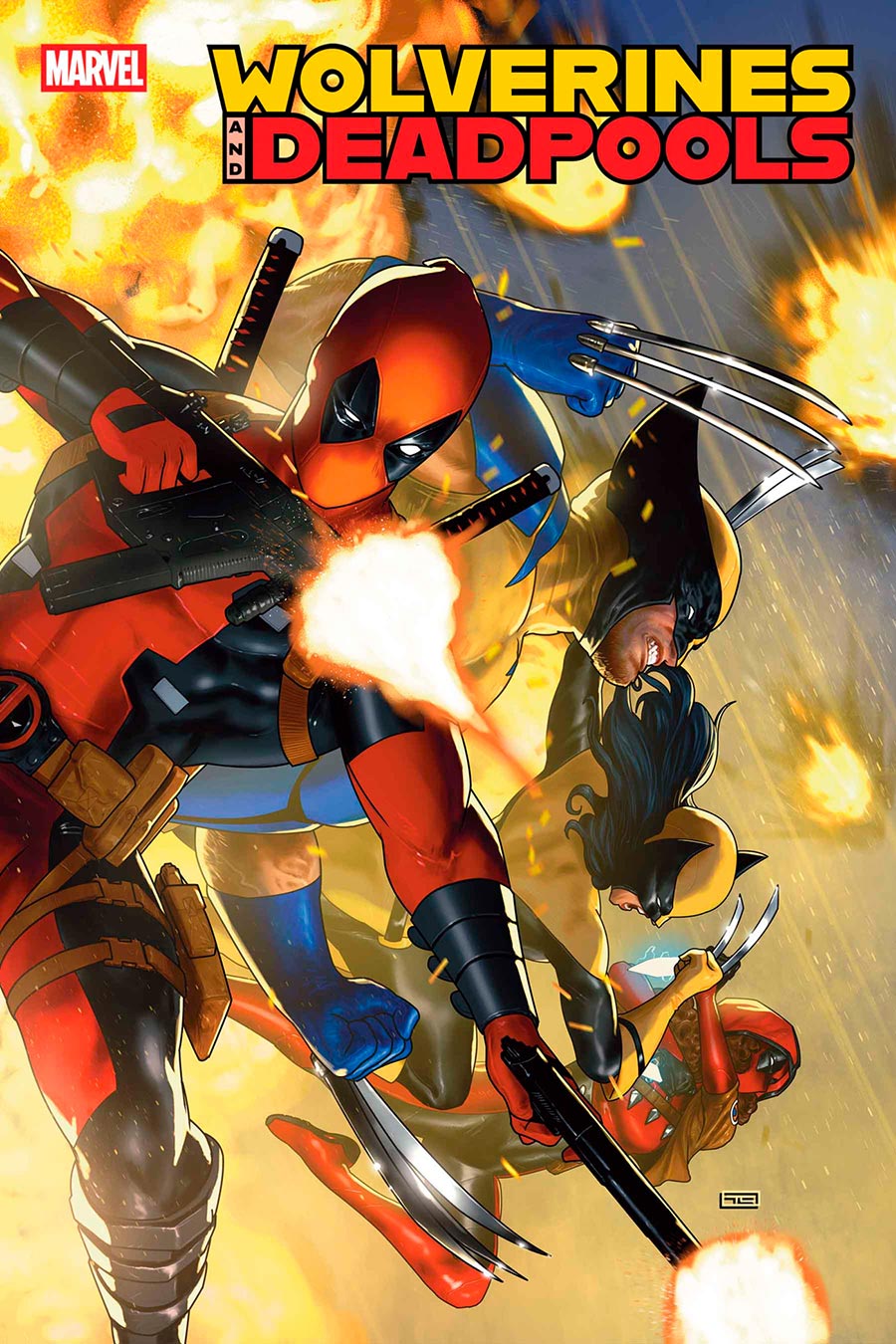 Wolverines And Deadpools #1 Cover C Variant Taurin Clarke Cover