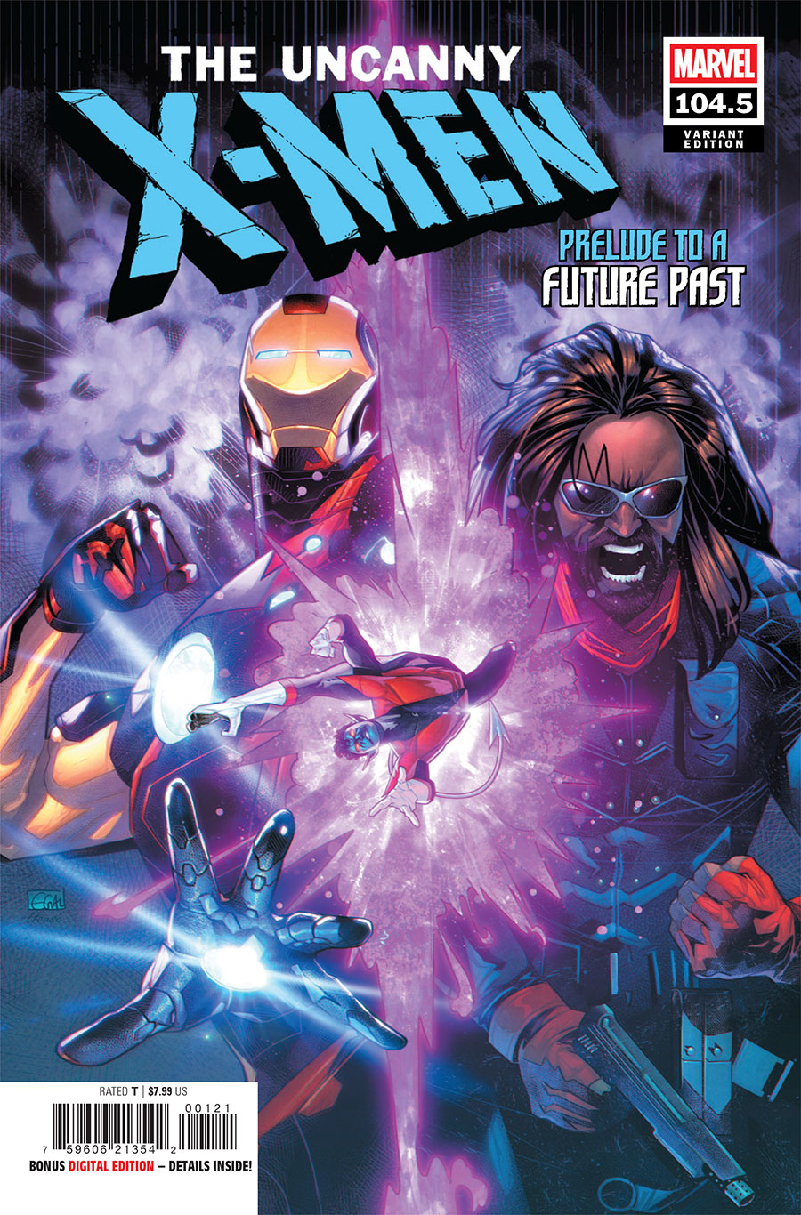 X-Men By Chris Claremont Prelude To A Future Past #1 (One Shot) Cover B Variant Edwin Galmon Cover
