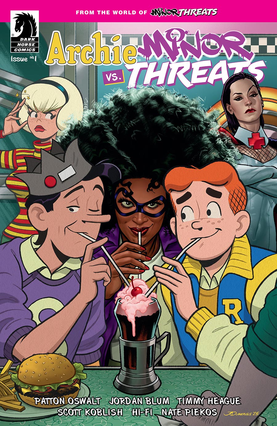 Archie vs Minor Threats #1 Cover C Variant Joe Quinones Cover