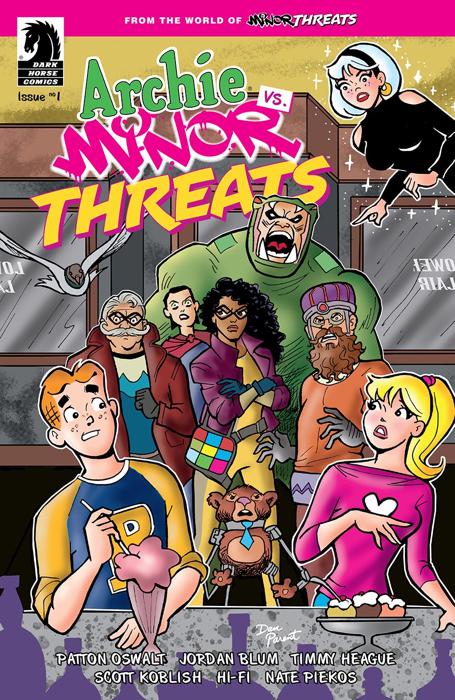 Archie vs Minor Threats #1 Cover E Variant Dan Parent Cover