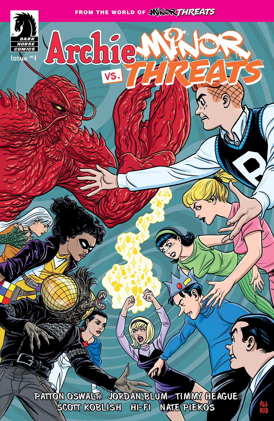 Archie vs Minor Threats #1 Cover F Variant Mike Allred Cover