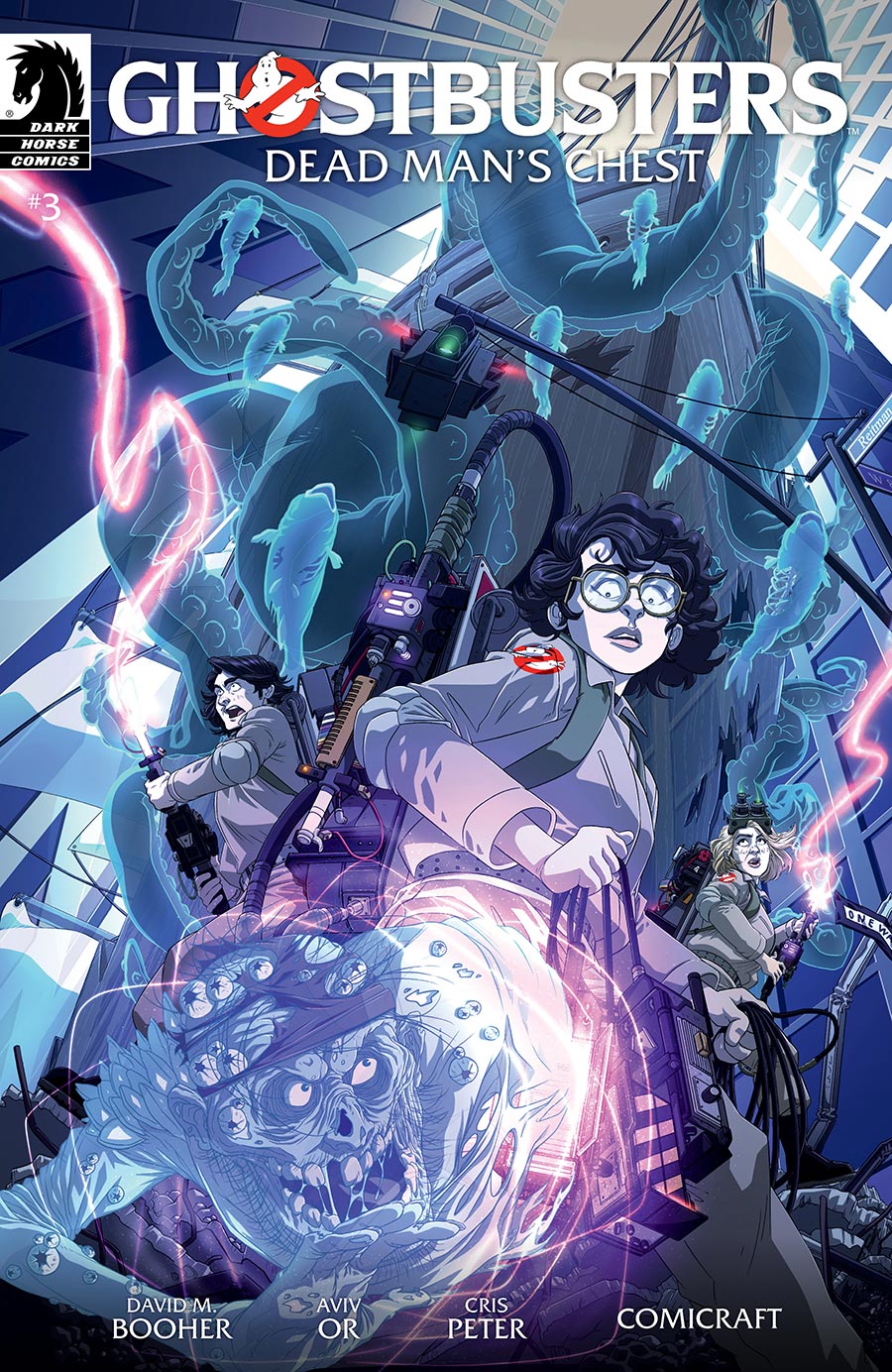 Ghostbusters Dead Mans Chest #3 Cover B Variant John Yurcaba Cover
