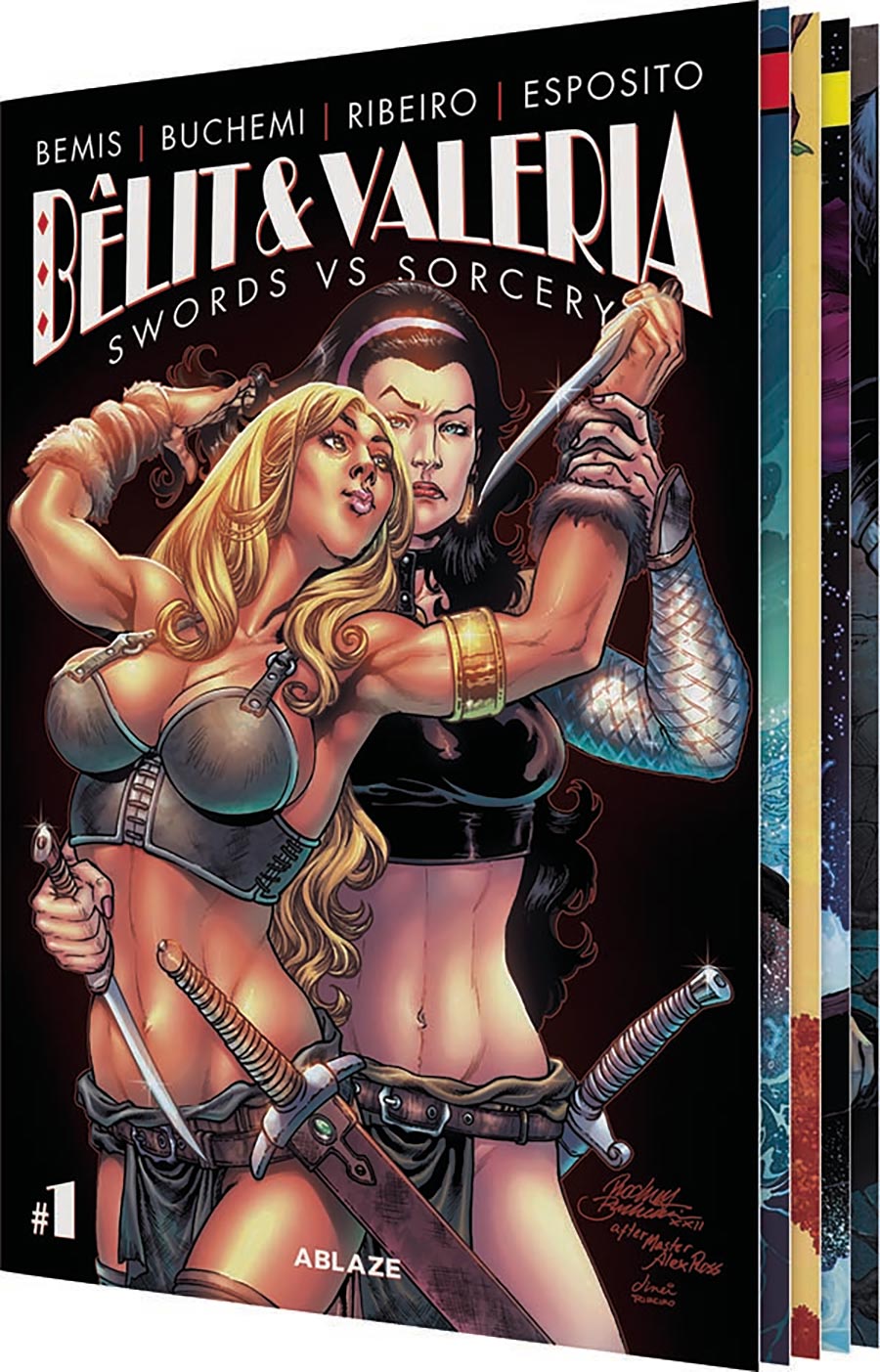 Belit & Valeria Swords vs Sorcery Homage Variant Cover Pack