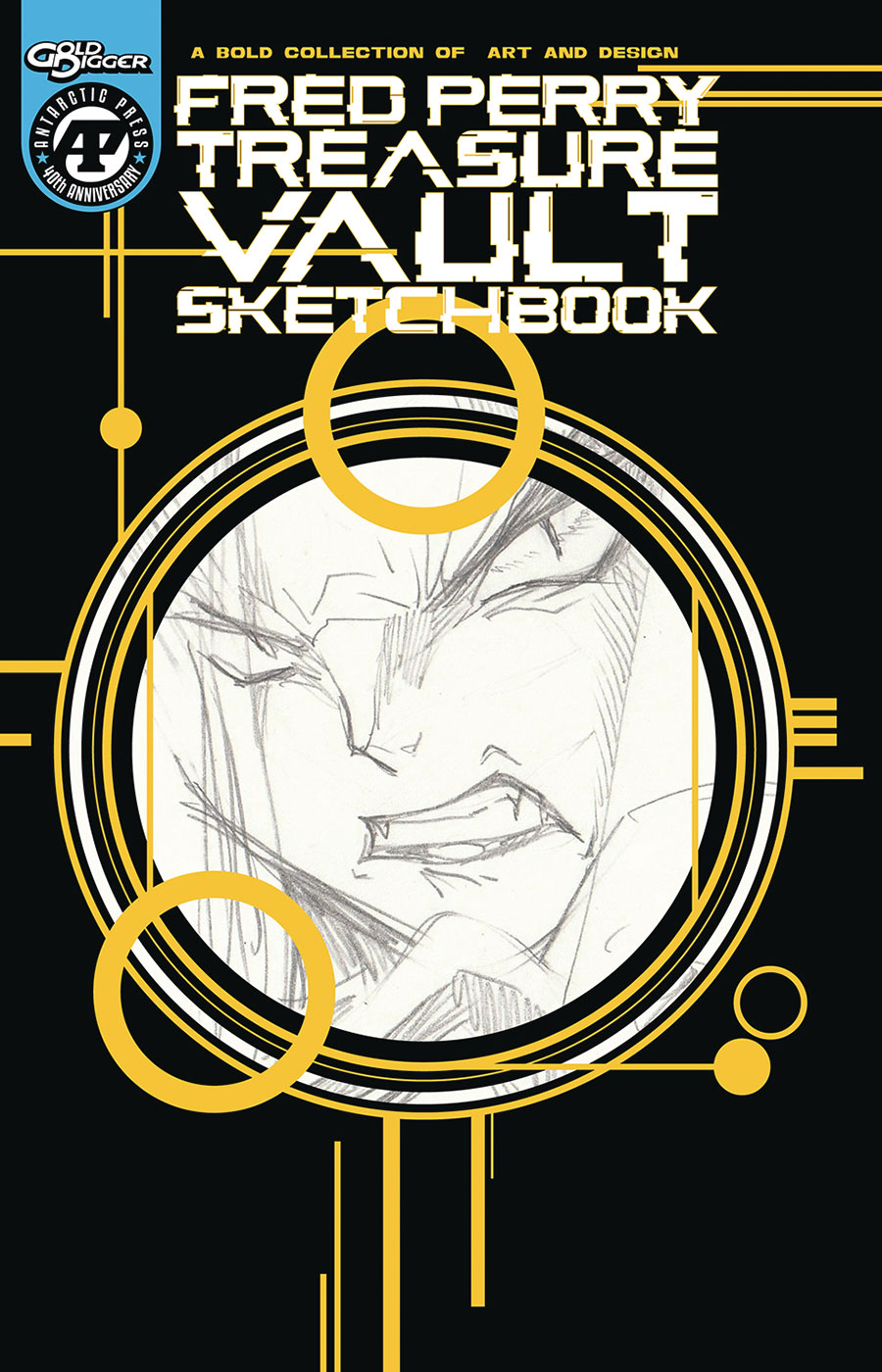 Fred Perry Treasure Vault Sketchbook #1 (One Shot) Cover B Variant Gold Foil Cover