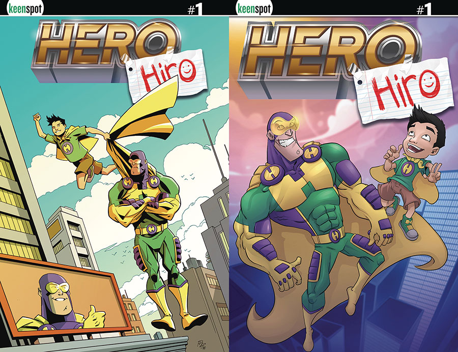 HERO HIRO #1 CVR F HOLOFOIL FLIP HESTER ADAMS