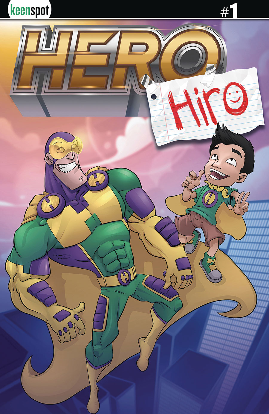 HERO HIRO #1 CVR G METAL MICHAEL ADAMS