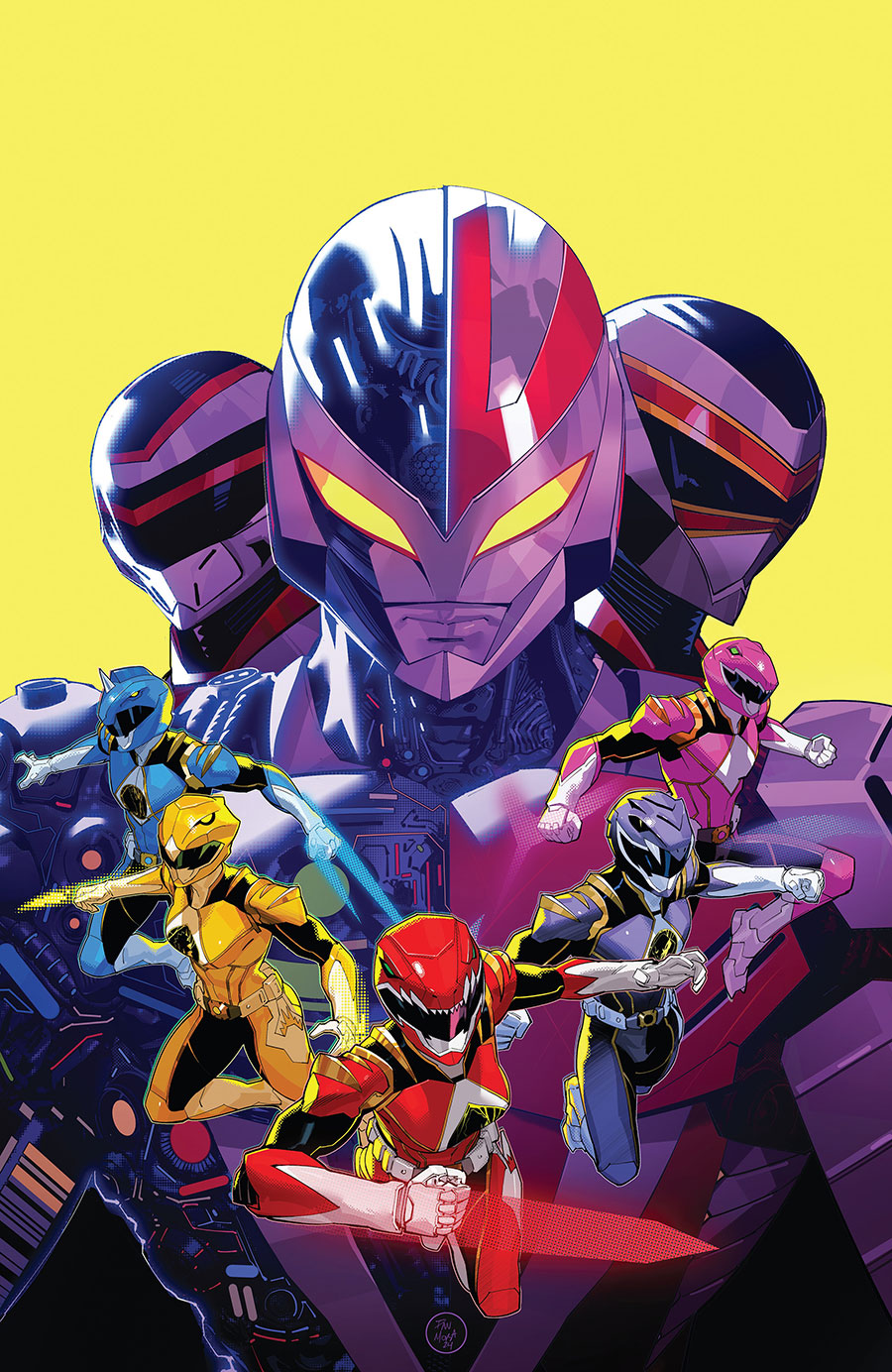 Power Rangers Prime #8 Cover I Variant Dan Mora Unlockable Virgin Cover