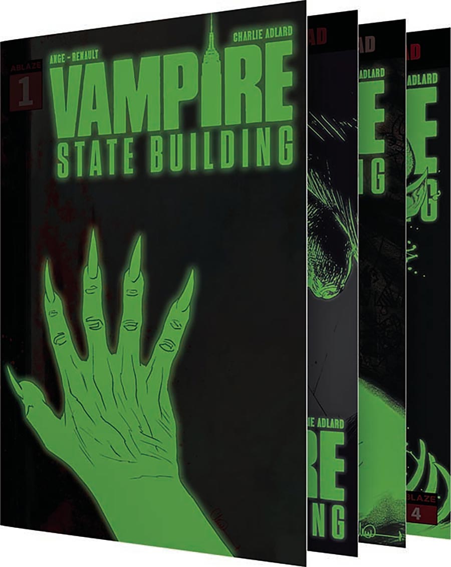 Vampire State Building Glow-In-The-Dark Variant Cover Pack