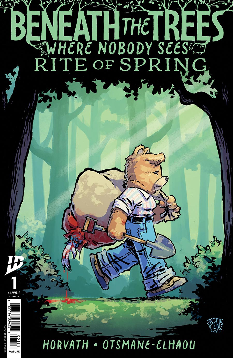 Beneath The Trees Where Nobody Sees Rite Of Spring #1 Cover D Variant Skottie Young Cover