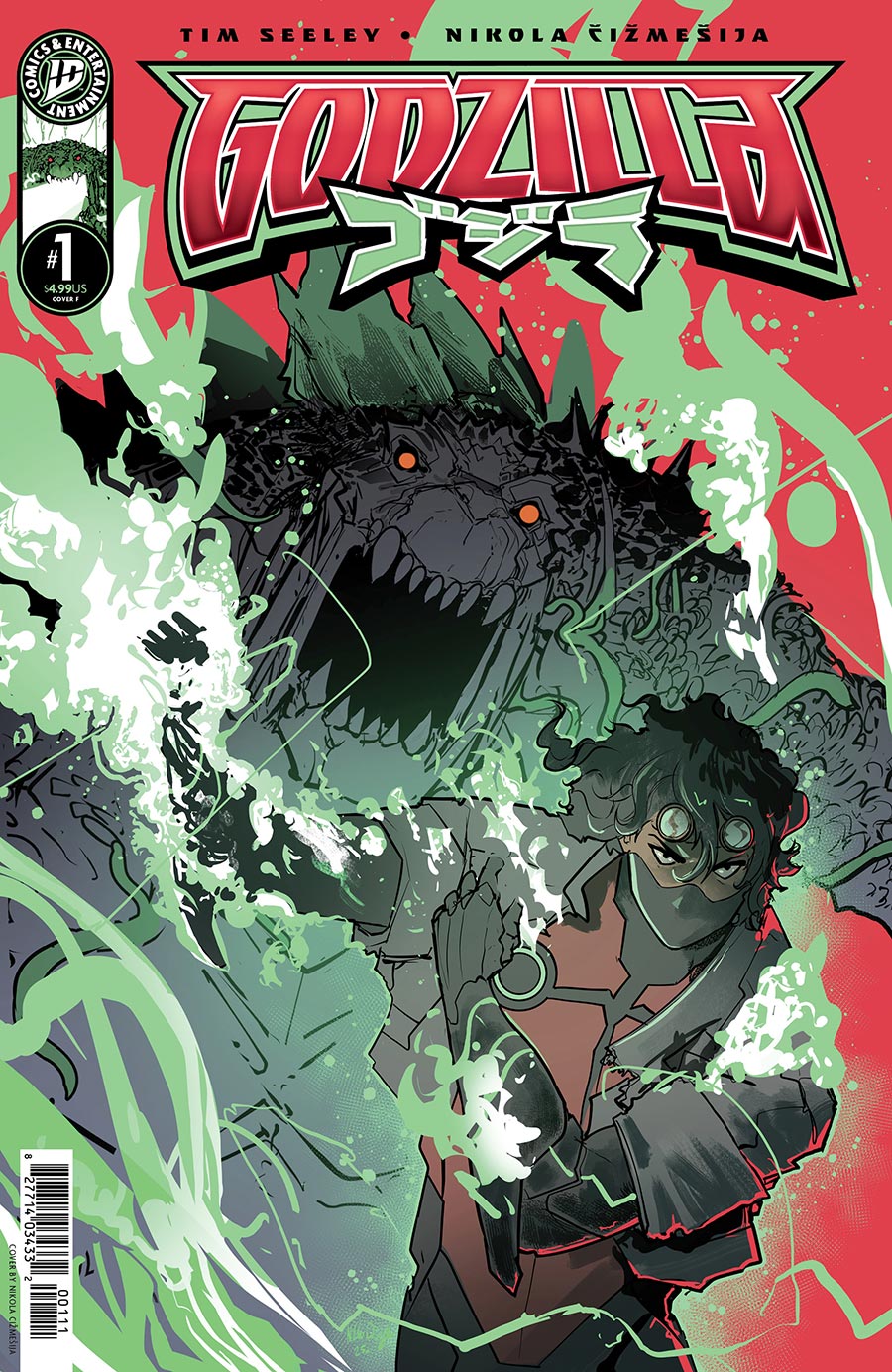 Godzilla (Kai-Sei Era) #1 Cover F Variant Nikola Cizmesija Foil Cover