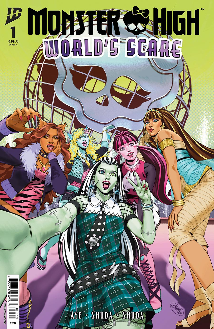 Monster High Worlds Scare #1 Cover A Regular Betsy Cola Cover
