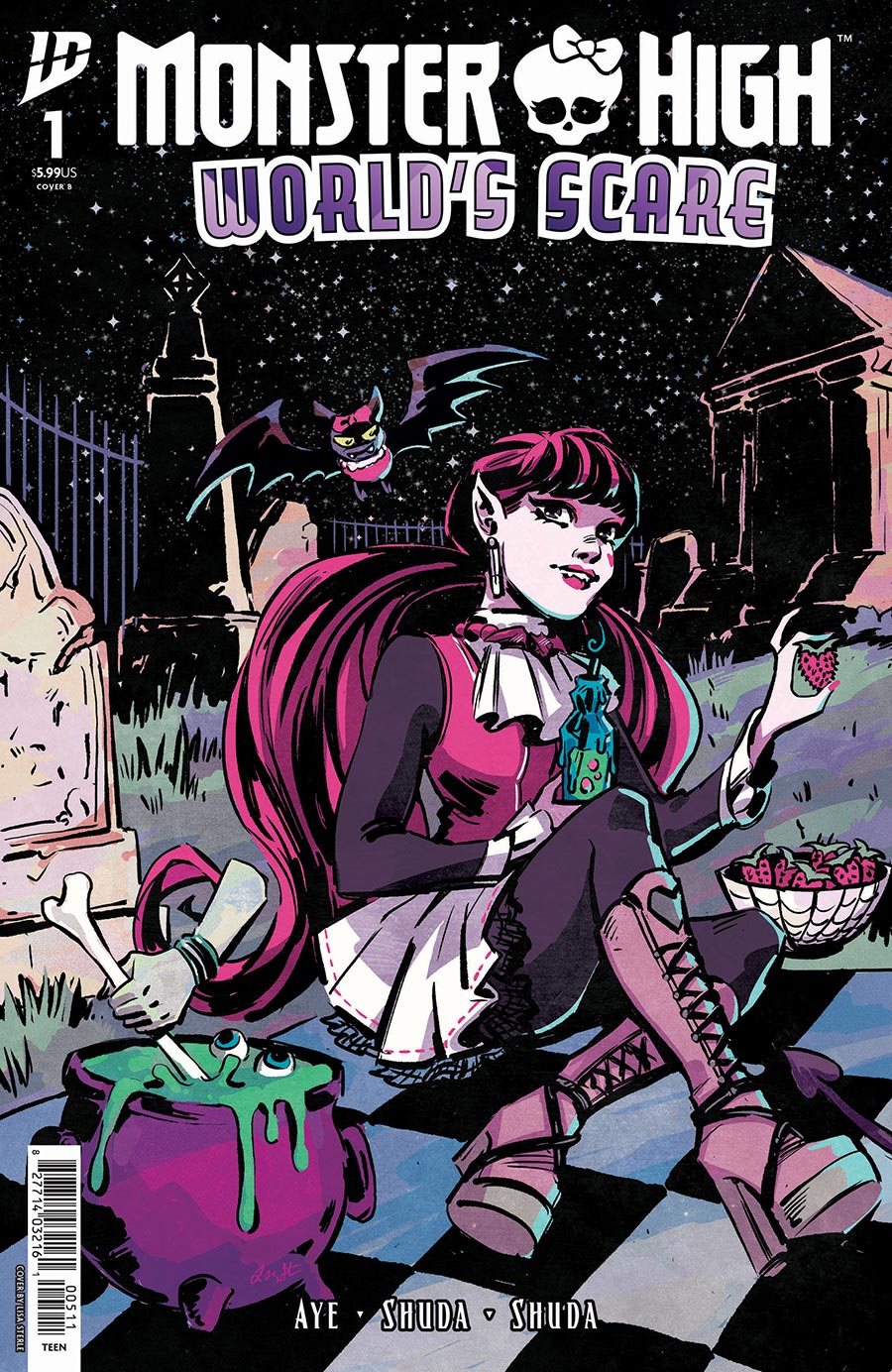 Monster High Worlds Scare #1 Cover B Variant Lisa Sterle Cover
