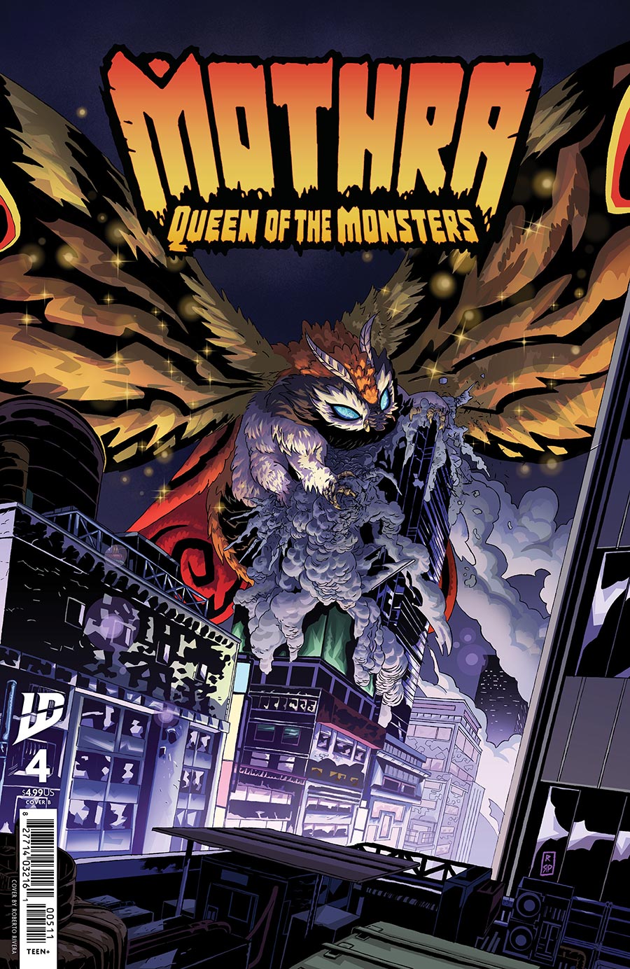 Mothra Queen Of The Monsters #4 Cover B Variant Roberto Rivera Cover