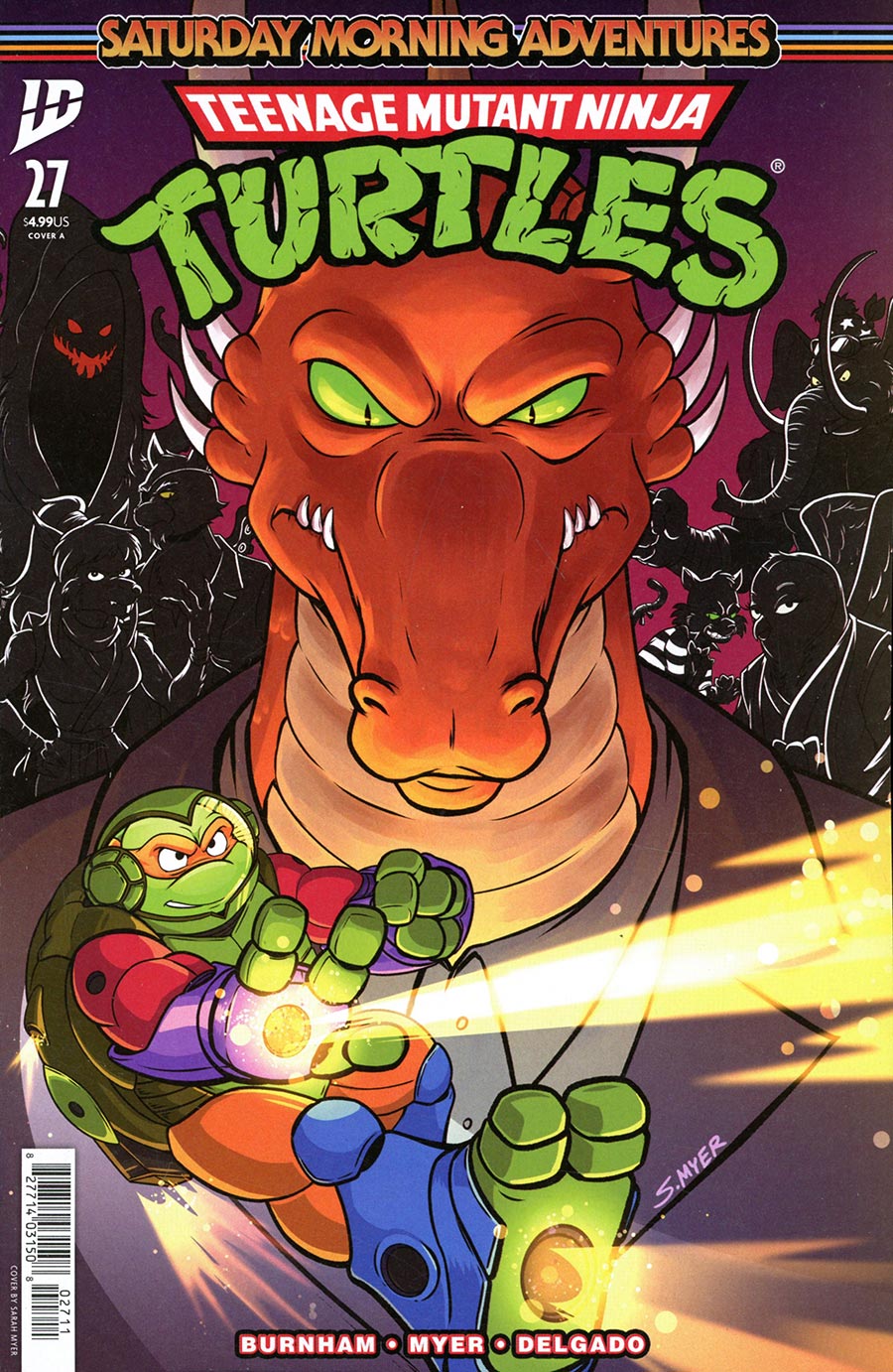 Teenage Mutant Ninja Turtles Saturday Morning Adventures Continued #27 Cover A Regular Sarah Myer Cover