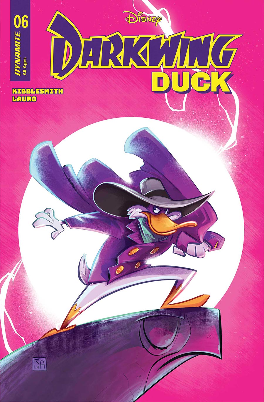 Darkwing Duck Vol 4 #6 Cover B Variant Alessandro Ranaldi Cover