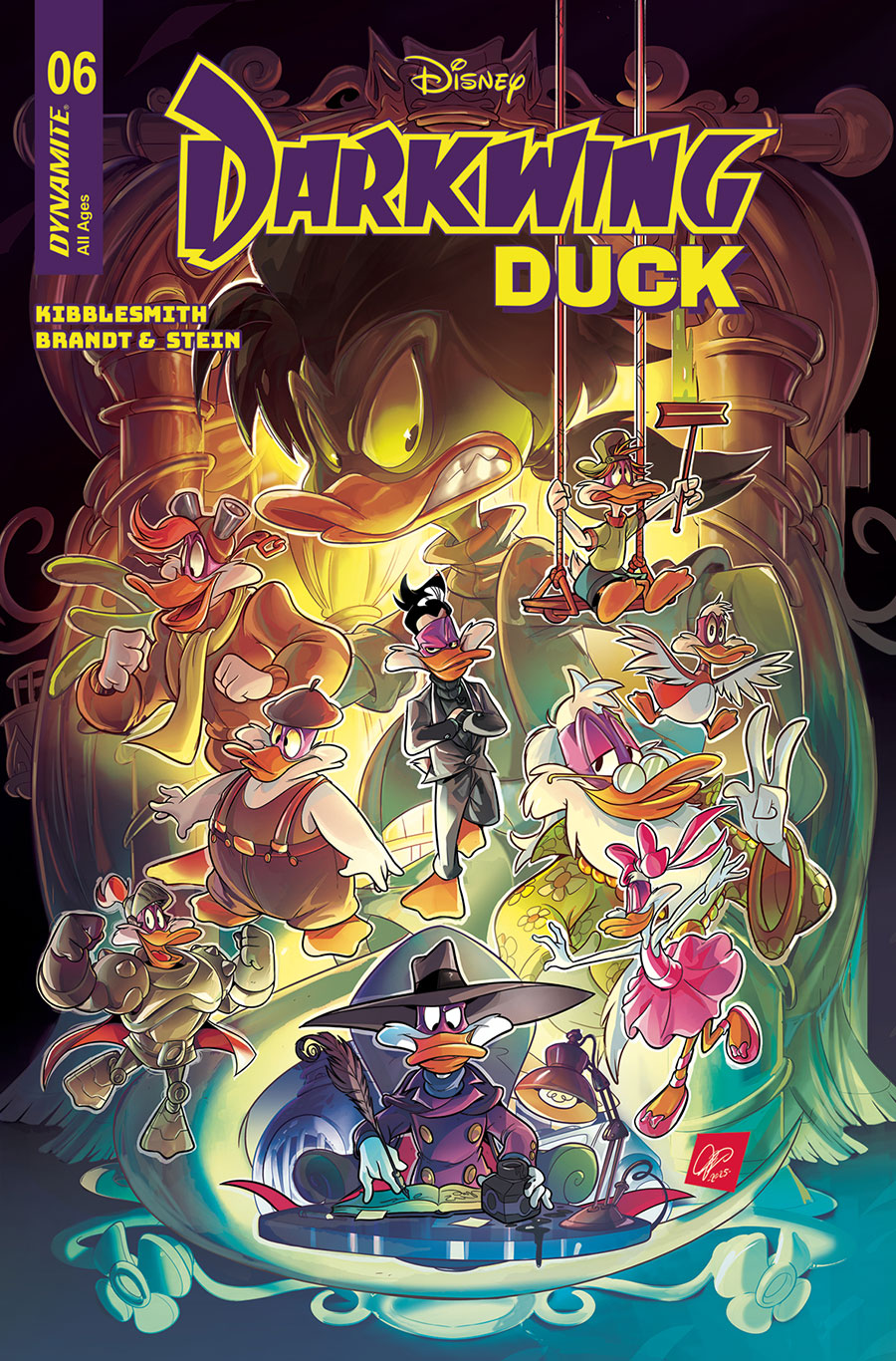 Darkwing Duck Vol 4 #6 Cover E Variant Ciro Cangialosi Cover