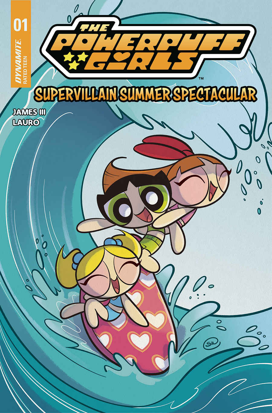 Powerpuff Girls Supervillain Summer Spectacular #1 (One Shot) Cover B Variant Silvia De Ventura Cover