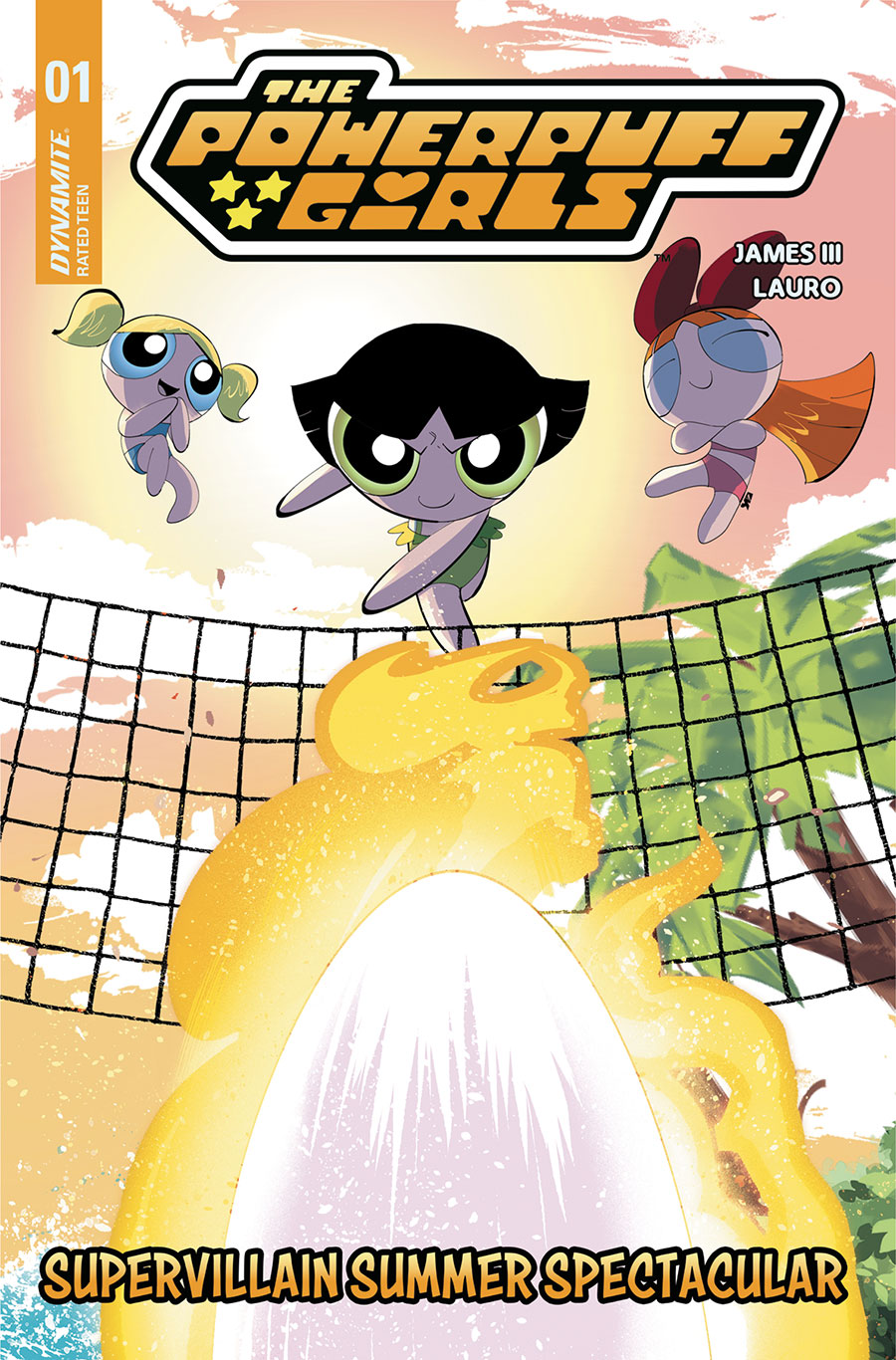 Powerpuff Girls Supervillain Summer Spectacular #1 (One Shot) Cover C Variant George Kambadais Cover