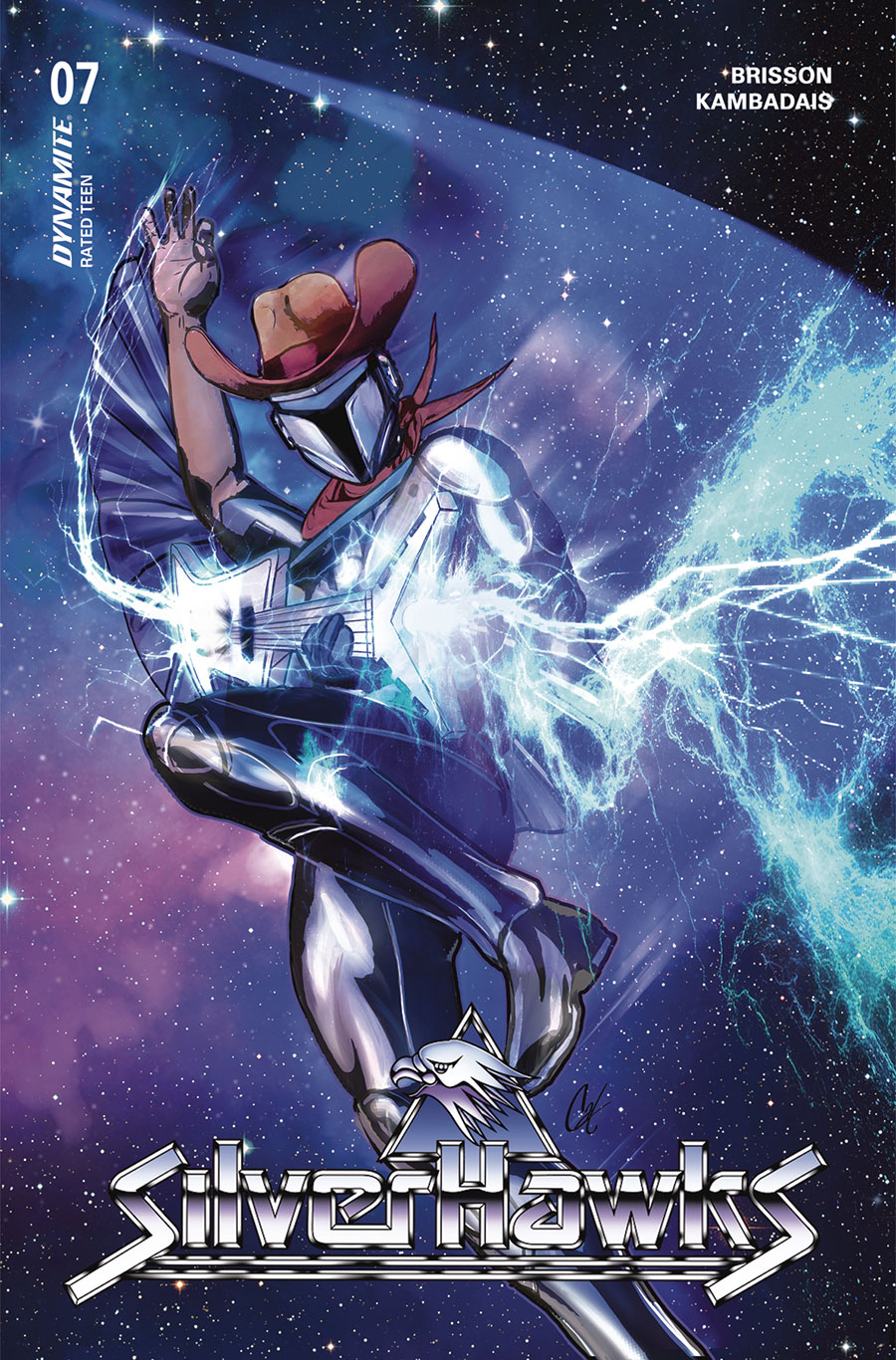 SilverHawks Vol 2 #7 Cover B Variant Cat Staggs Cover