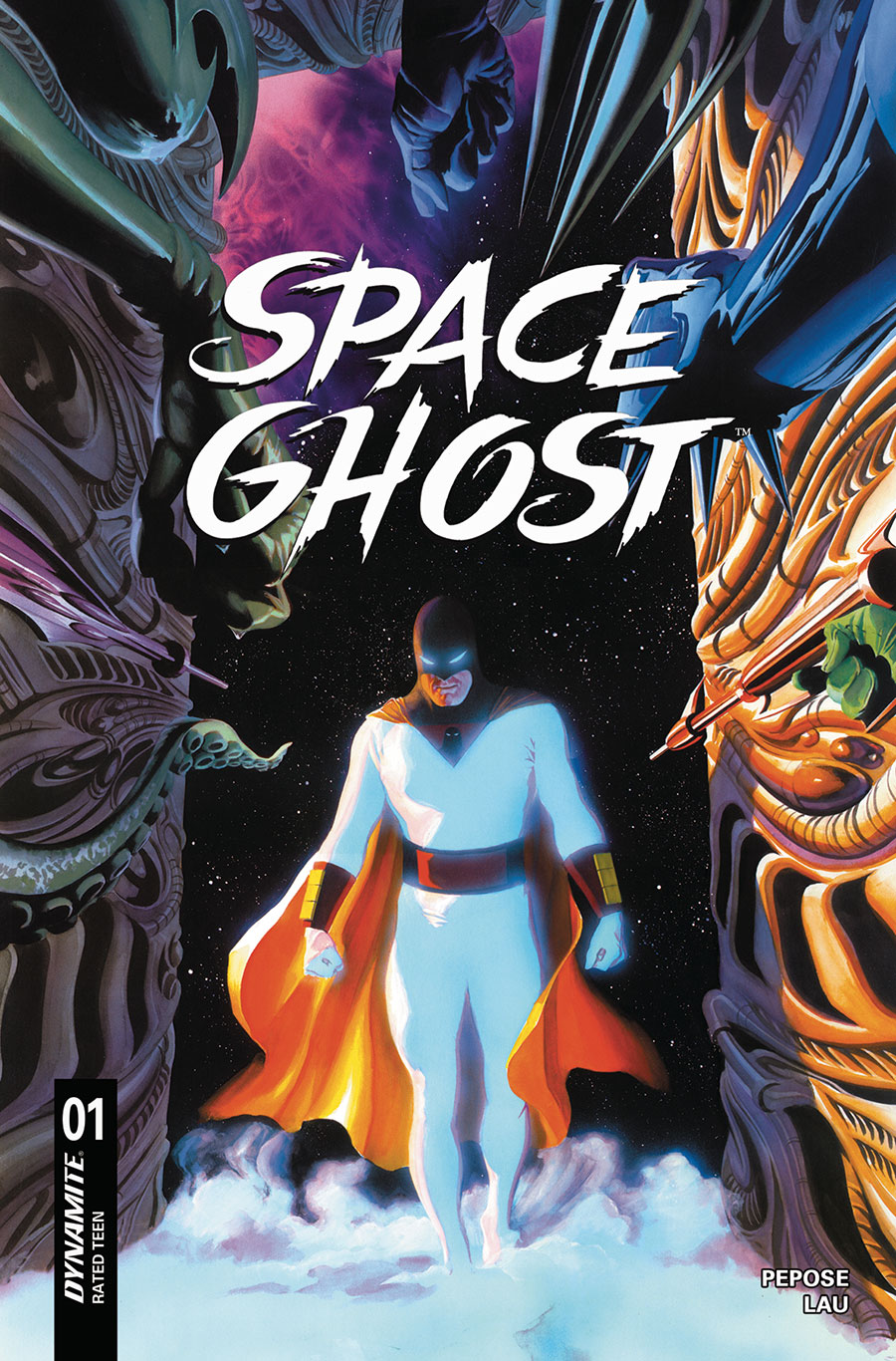 Space Ghost Vol 5 #1 Cover E Variant Alex Ross Cover