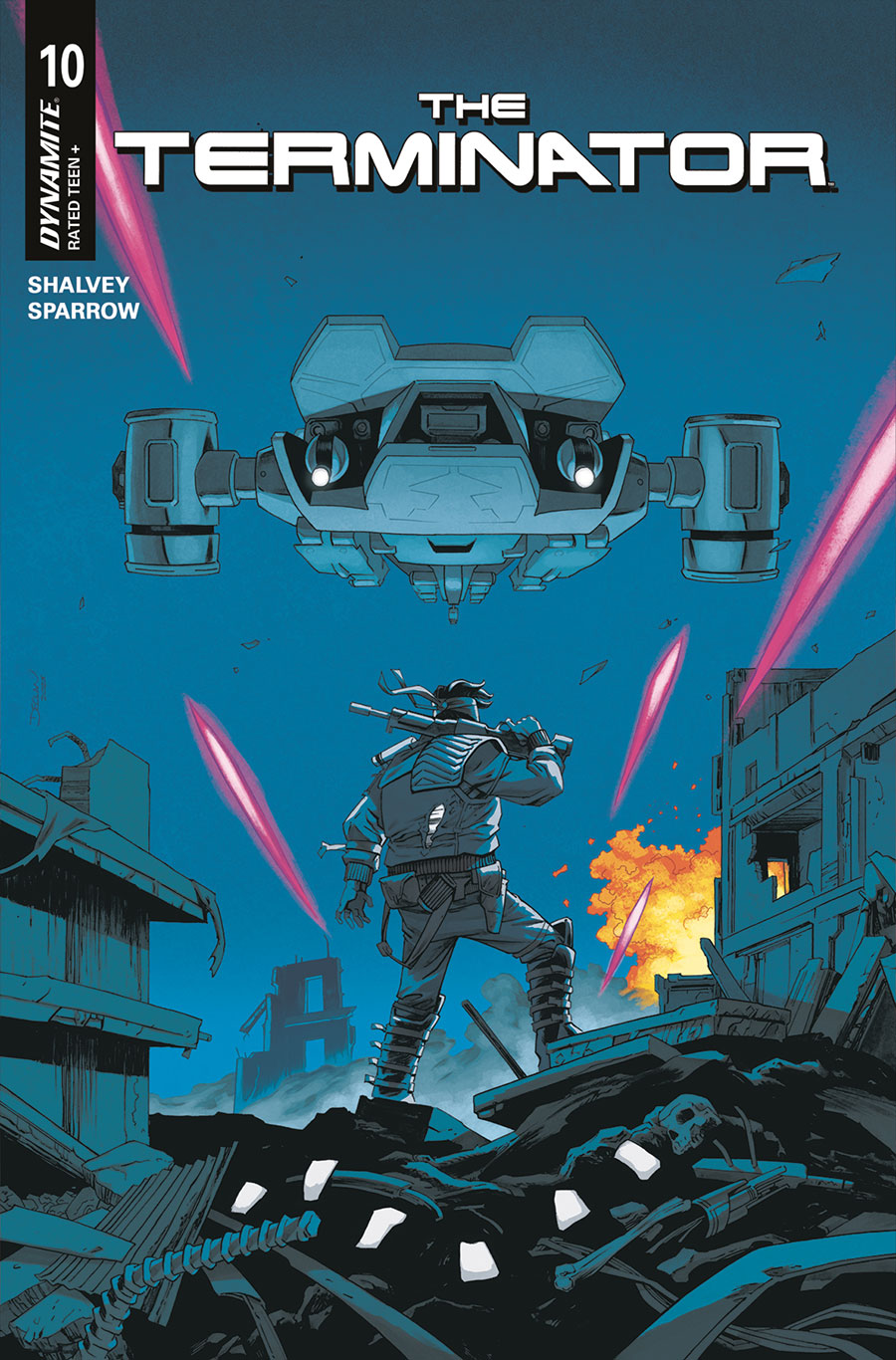 Terminator Vol 4 #10 Cover A Regular Declan Shalvey Cover