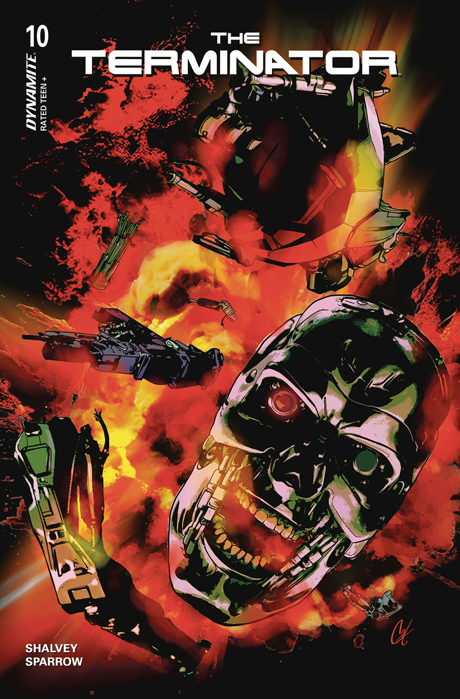 Terminator Vol 4 #10 Cover C Variant Cat Staggs Cover