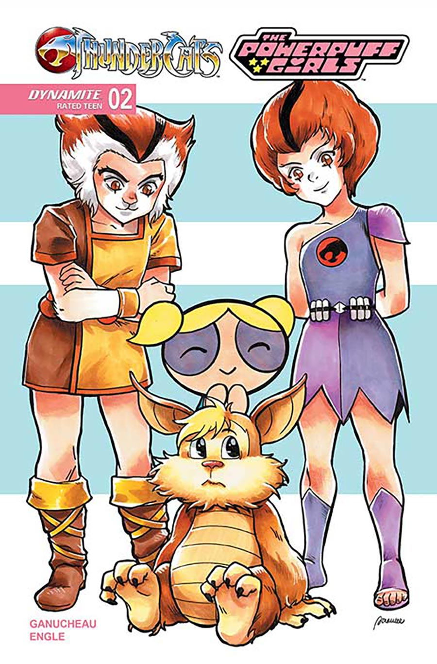 Thundercats Powerpuff Girls #2 Cover D Variant Saowee Cover