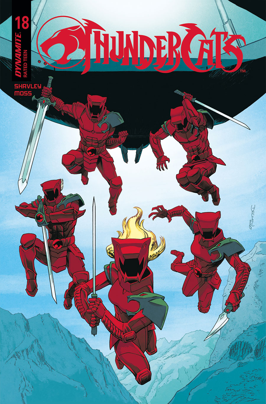 Thundercats Vol 3 #18 Cover B Variant Declan Shalvey Cover
