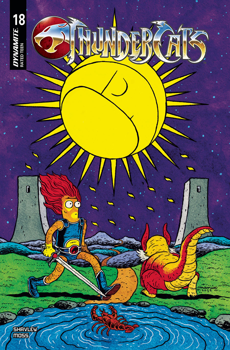 Thundercats Vol 3 #18 Cover E Variant Manix Cover