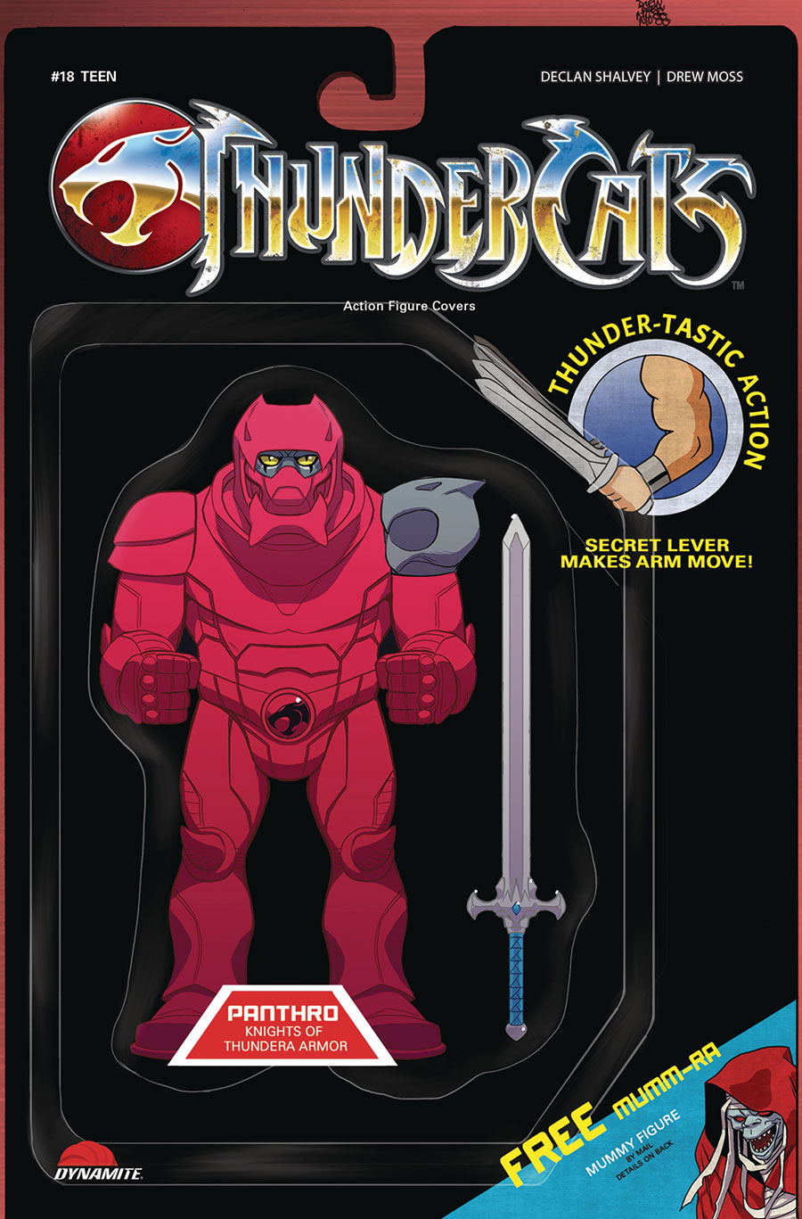 Thundercats Vol 3 #18 Cover F Variant Drew Moss Action Figure Cover