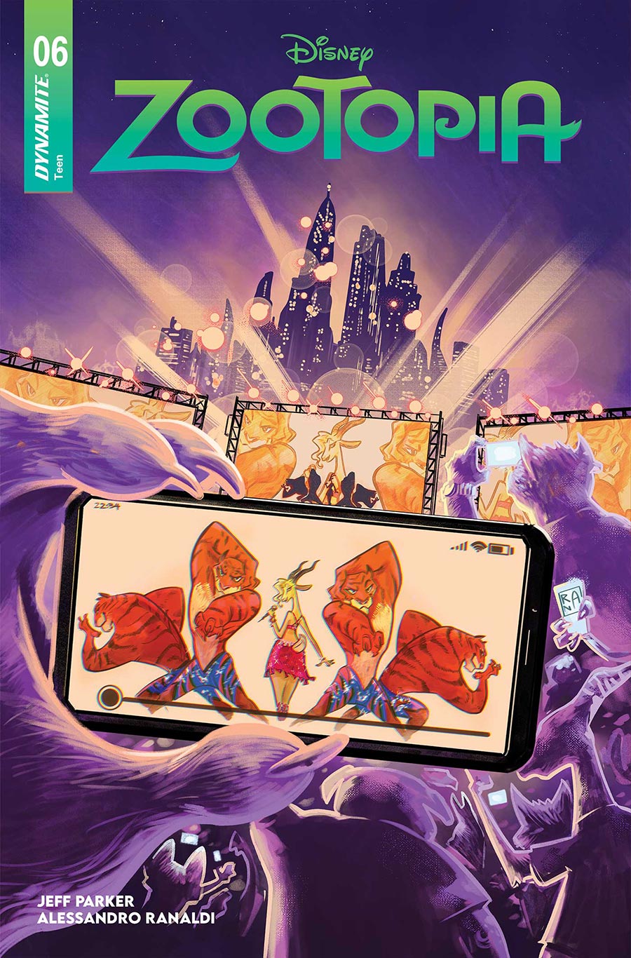 Zootopia #6 Cover B Variant Alessandro Ranaldi Cover