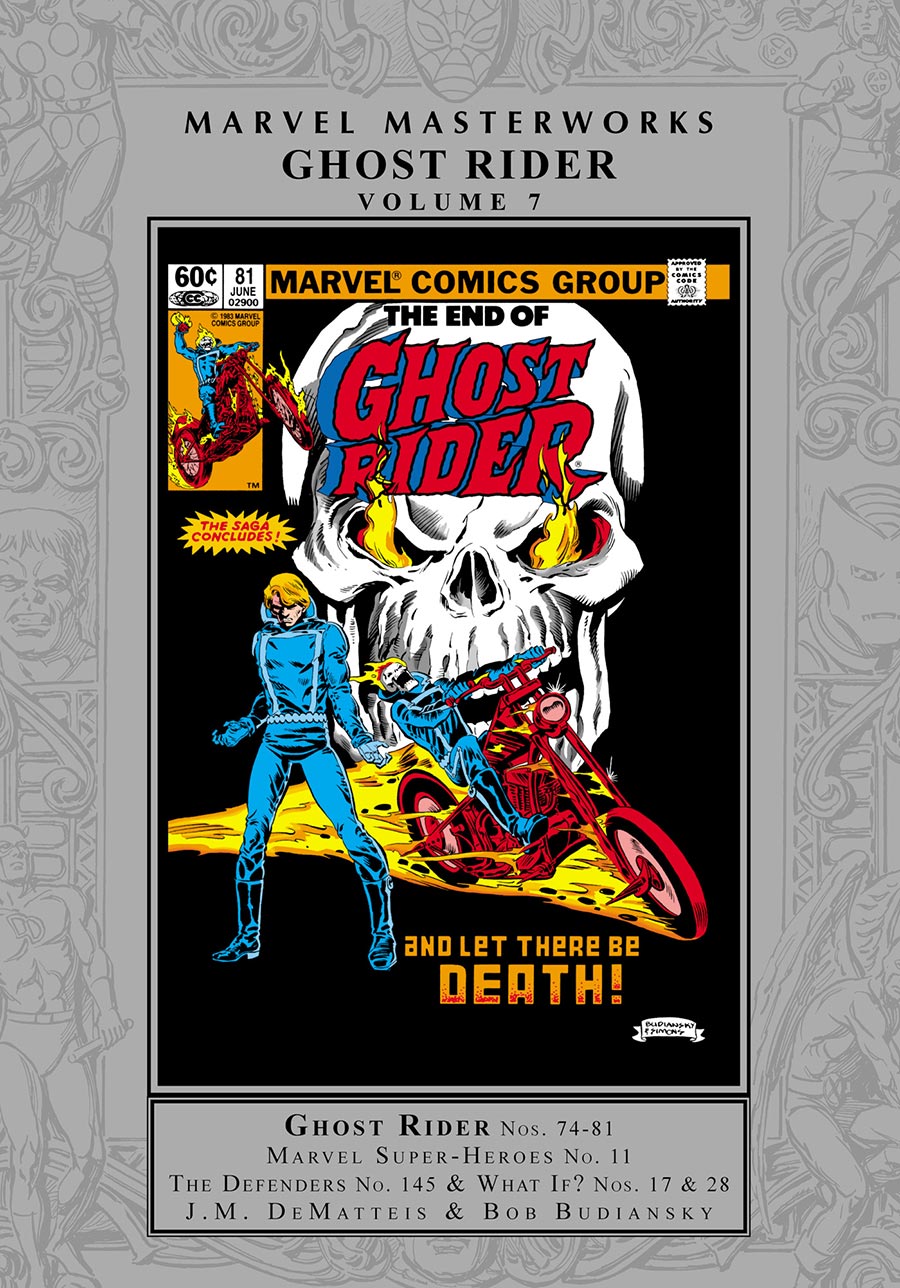 Marvel Masterworks Ghost Rider Vol 7 HC Regular Dust Jacket