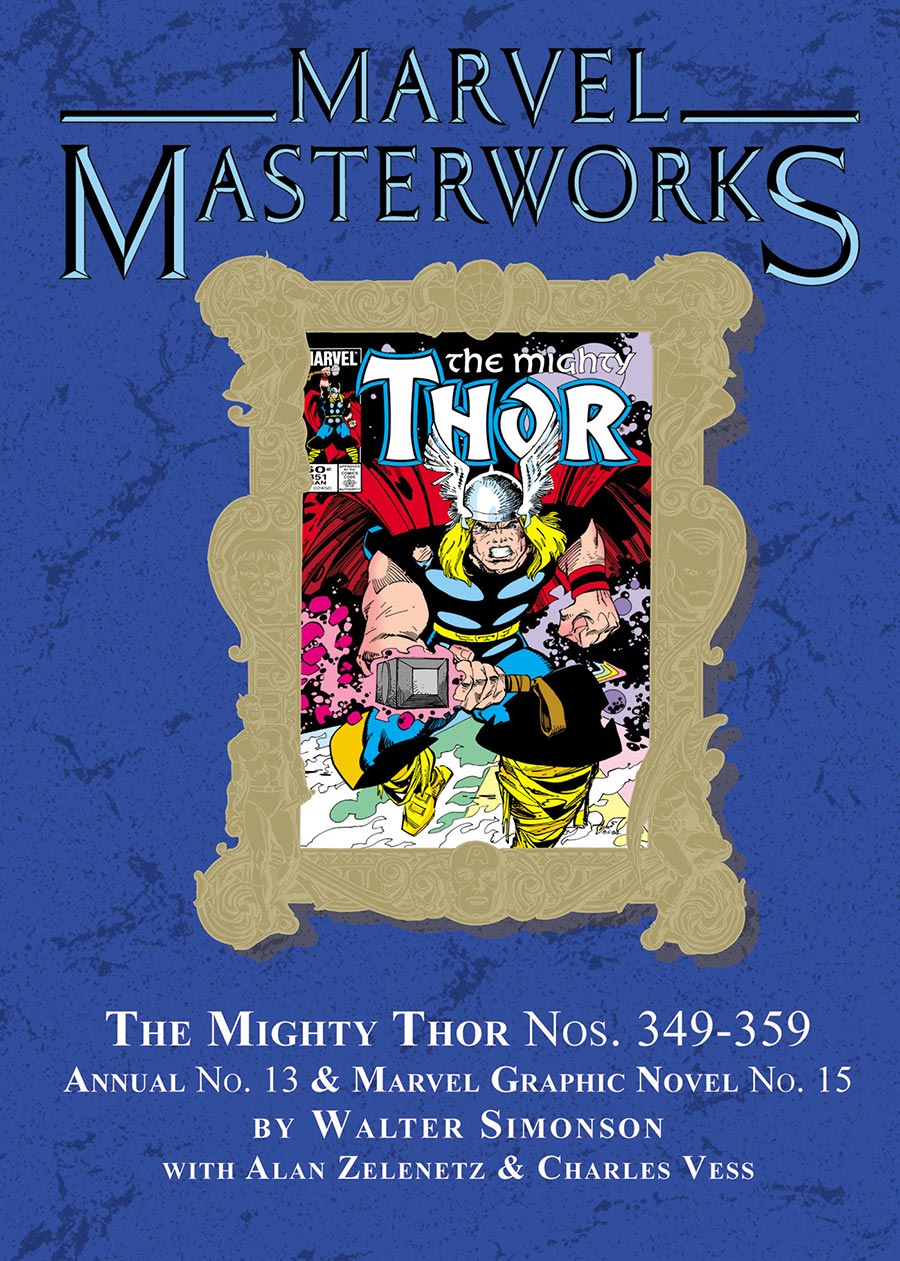 Marvel Masterworks Mighty Thor Vol 24 HC Variant Dust Jacket