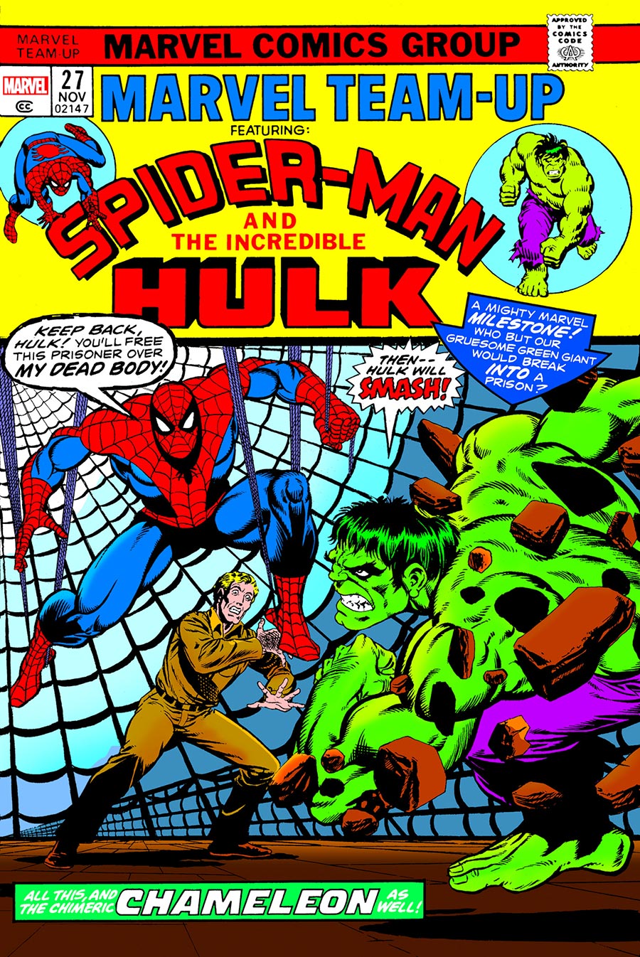 Marvel Team-Up Omnibus Vol 1 HC Direct Market Jim Starlin Variant Cover