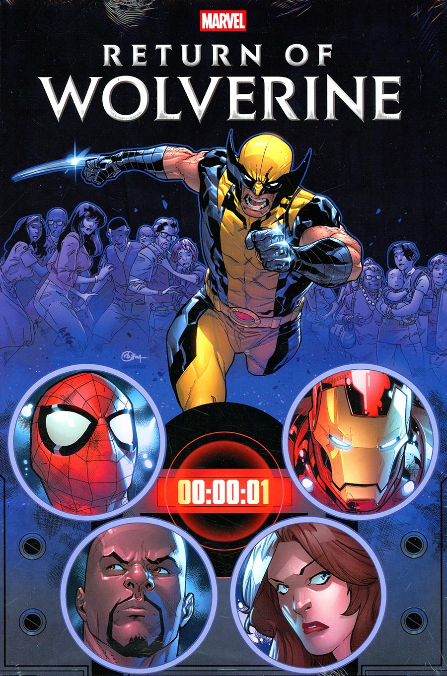 Return Of Wolverine Omnibus HC Direct Market RB Silva Variant Cover