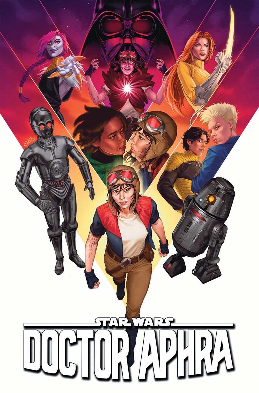 Star Wars Doctor Aphra Friends And Enemies Omnibus HC Direct Market Betsy Cola Variant Cover