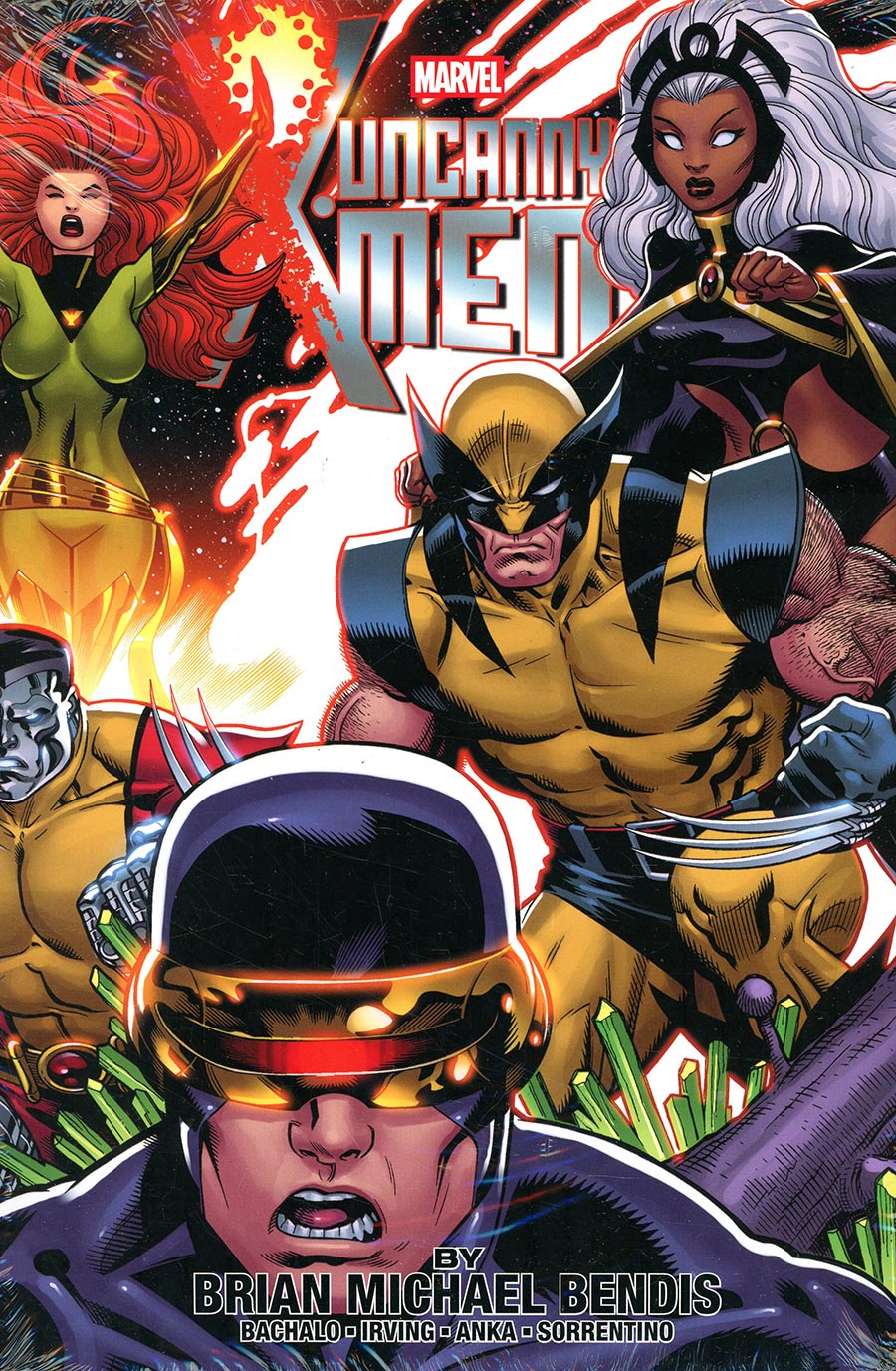 Uncanny X-Men By Brian Michael Bendis Omnibus HC Direct Market Ed McGuinness Variant Cover