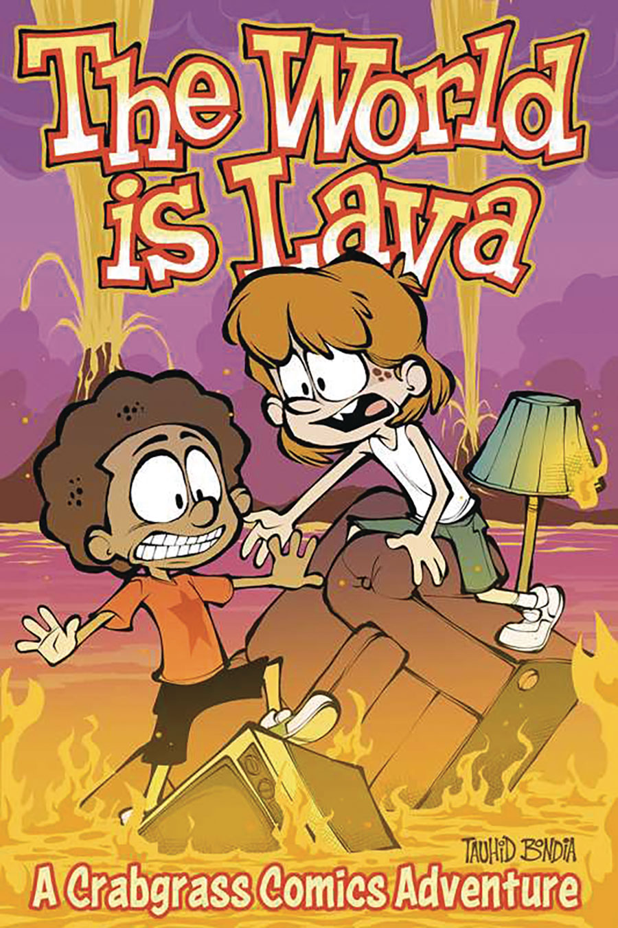 CRABGRASS COMIC ADV GN WORLD IS LAVA (C: 0-1-1)