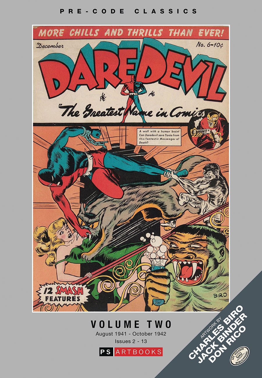 PRE CODE CLASSICS DAREDEVIL COMICS HC VOL 02 (C: 0-1-2)