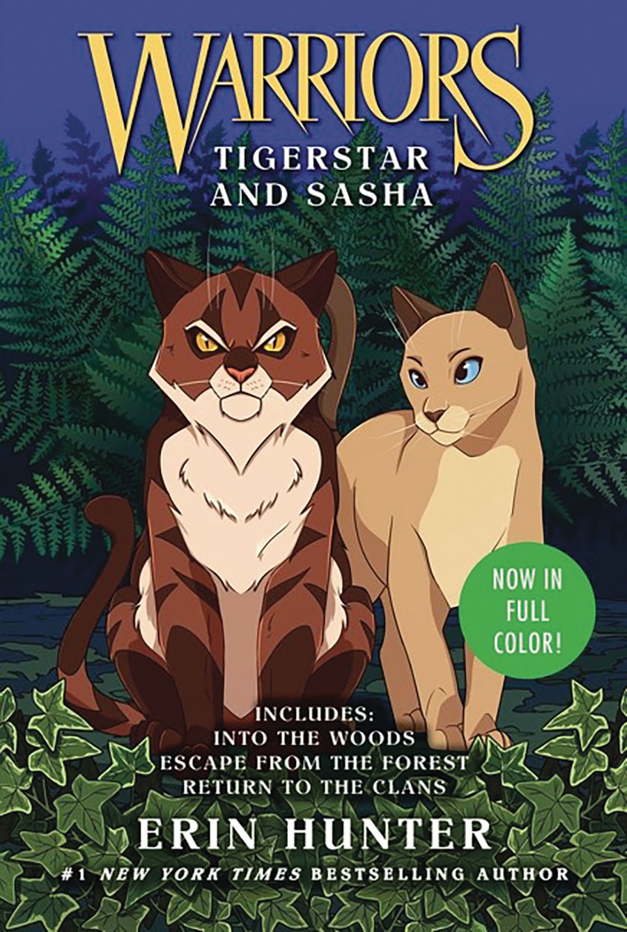 WARRIORS TIGERSTAR & SASHA FULL COLOR 3IN1 GN (C: 0-1-2)