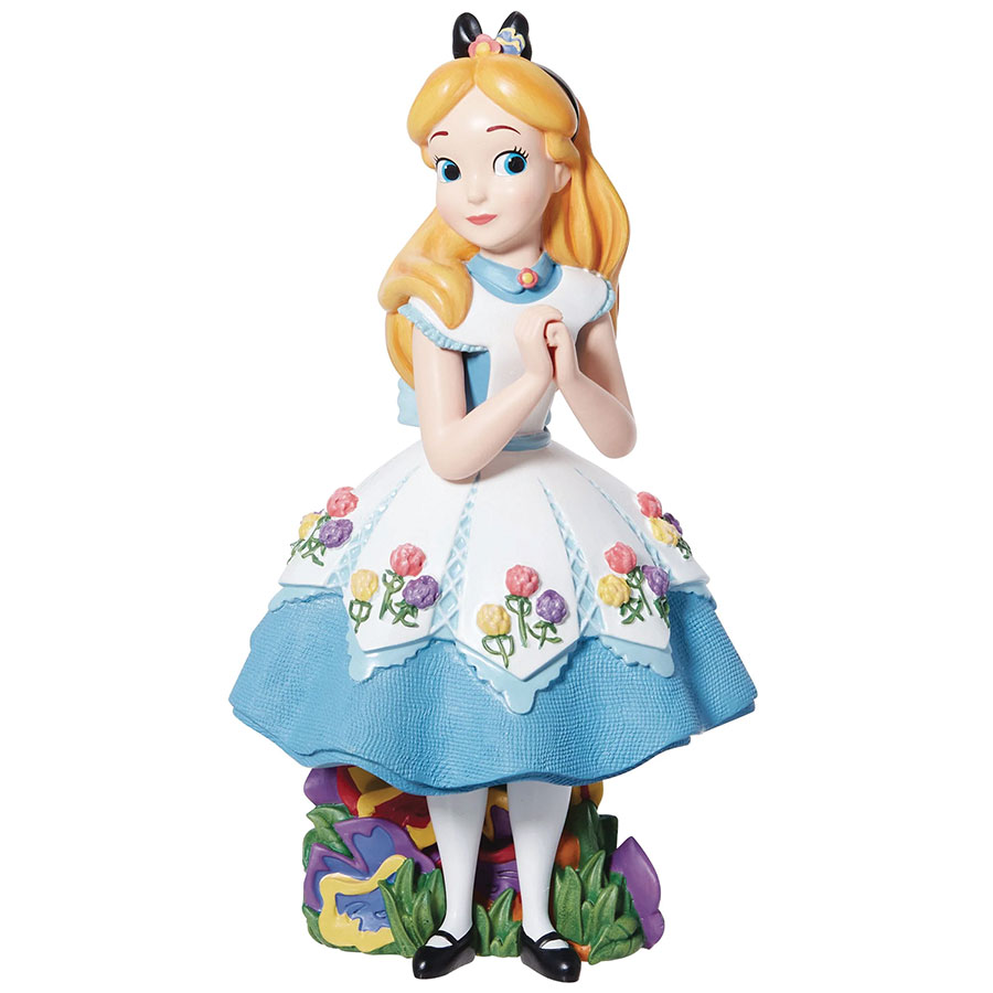 Disney Showcase Alice In Wonderland Botanical Collection 6.75-Inch Statue