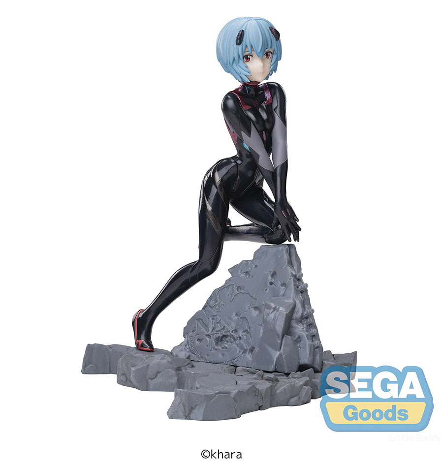 Evangelion Thrice Upon A Time Rei 30th Anniversary Luminasta Vignetteum Figure