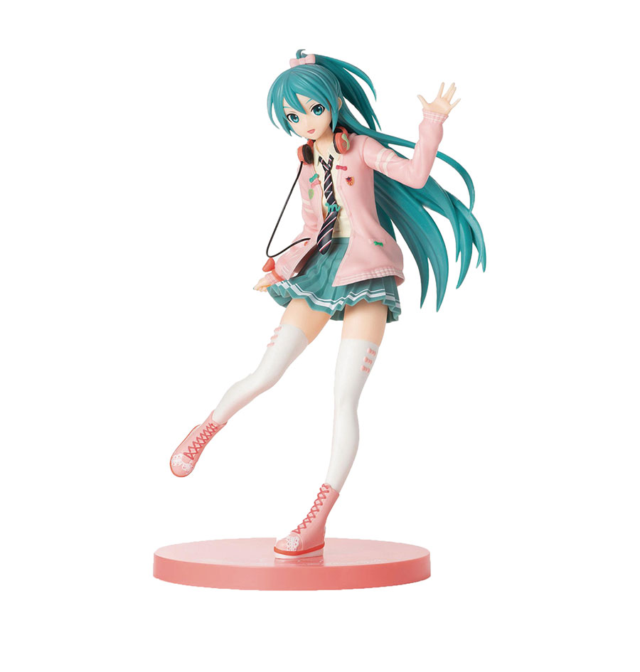 Project Diva Arcade Tone Hatsune Miku (Ribbon Girl) Super Premium Figure