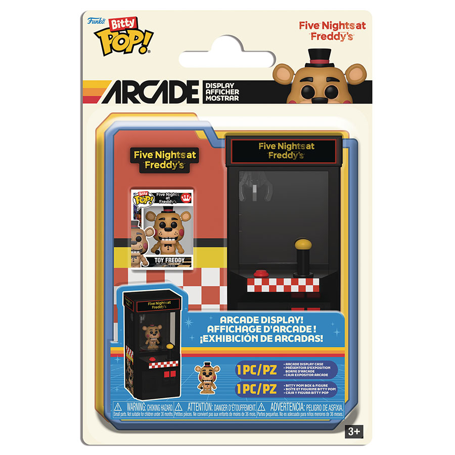Bitty POP Arcade Five Nights At Freddys Toy Freddy Figures