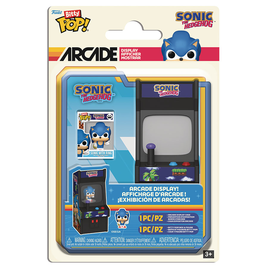Bitty POP Arcade Sonic The Hedgehog Figures