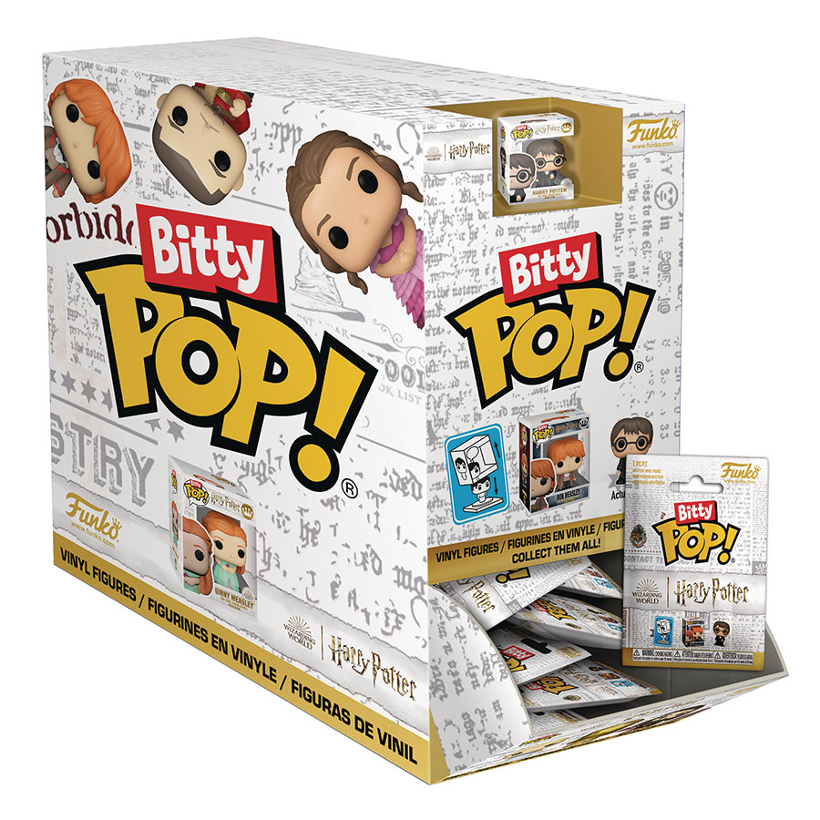 Bitty POP Singles Harry Potter And The Goblet Of Fire Mini Figure Blind Mystery Box 32-Piece Display