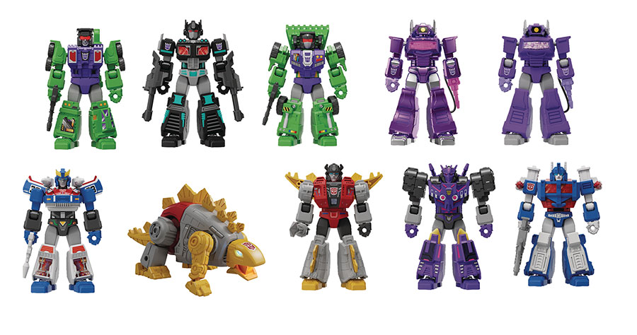 BLOKEES TRANSFORMERS GALAXY VER 4 MINI MODEL BMB 9PC PDQ